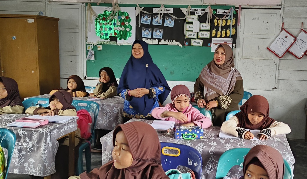Read Aloud Perdana Umah Baca Telege Ilmu di MIN 2 Bener Meriah