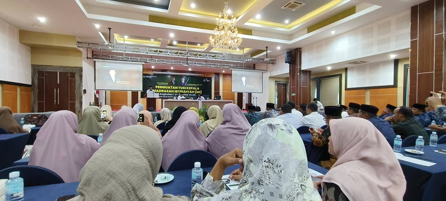 Kepala MIN 2 Bener Meriah Ikuti Penguatan Tusi MI se-Aceh